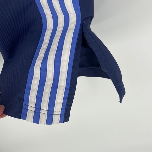 Vintage ('01) ADIDAS Light Windbreaker Track Pants Wide Leg Y2k 2000s - Picture 3 of 11